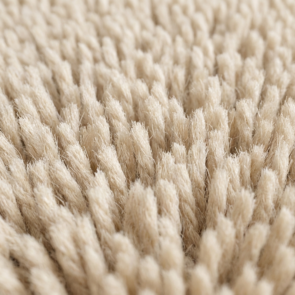Close-up of clean carpet pile